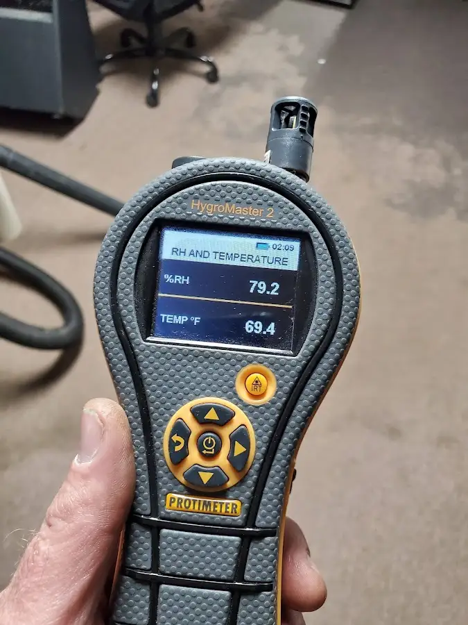 Moisture meter humidity assessment for Fire & Smoke Damage Restoration in Laurens
